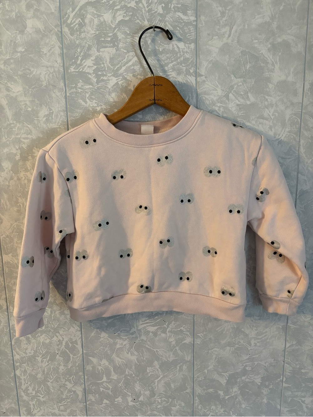 Gap Halloween Girls Eyeballs Crewneck Sweatshirt